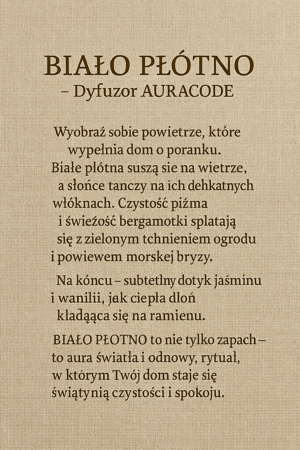 Dyfuzor patyczkowy 120ml / Odświeżacz powietrza 5ml